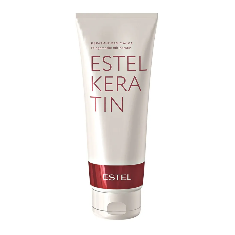 ESTEL PROFESSIONAL Маска кератиновая для волос / KERATIN 250 мл набор estel otium aqua для интенсивного увлажнения волос шампунь 1000 мл маска 300 мл
