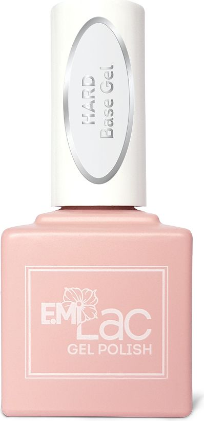 E.MI Покрытие базовое жесткое для гель-лака / E.MiLac Hard Base Gel 15 мл, фото 2