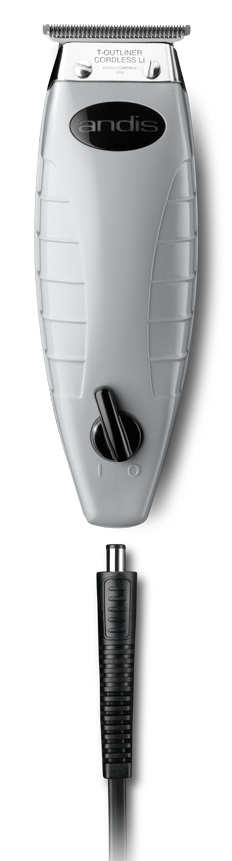 ANDIS Триммер для стрижки волос T-OUTLINER 0.1 мм, аккумуляторно-сетевой, 4 насадки, фото 3