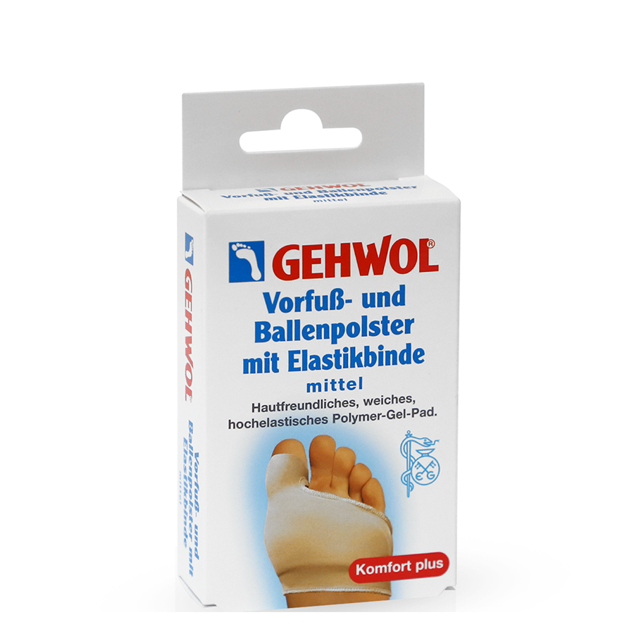 GEHWOL Подушка защитная под плюсну и накладка на большой палец из гель-полимера и эластичной ткани / Gehwol, фото 3