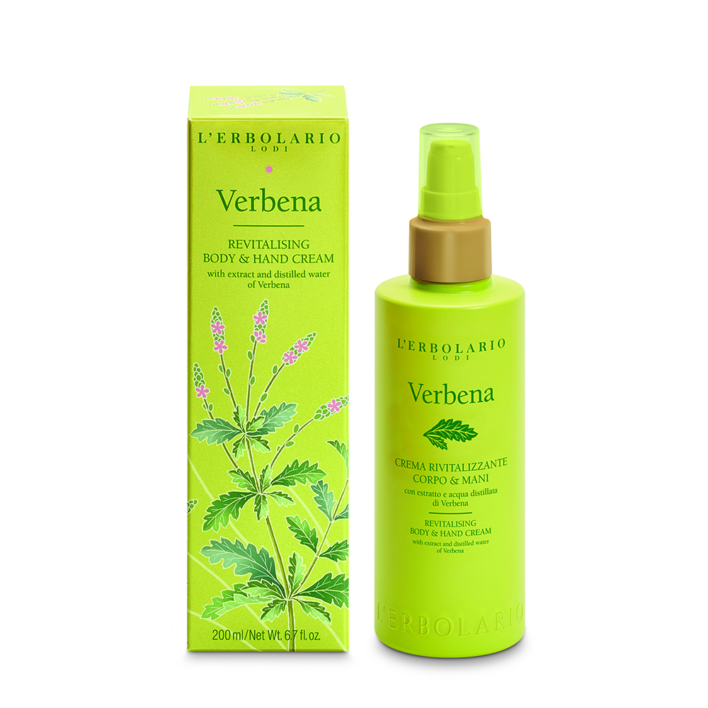 LERBOLARIO Крем восстанавливающий для тела и рук / Verbena Revitalising Body & Hand Cream 200 мл, фото 2