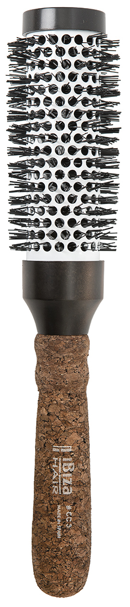 IBIZA HAIR Щетка круглая, керамическая для укладки волос, диаметр 50 мм (пробка), фото 1