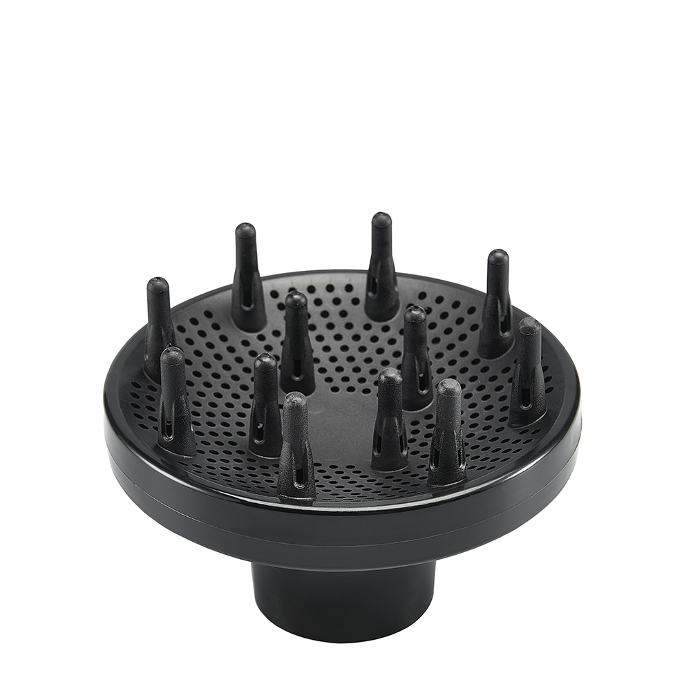 MELON PRO Фен профессиональный для волос VIXEN3 Компакт, черный, 2 насадки-концентратора + диффузор 2200W, фото 3