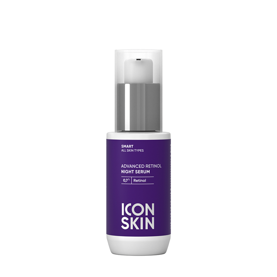 ICON SKIN Сыворотка ночная с 0,7% ретинола / Smart Advanced Retinol 30 мл, фото 4