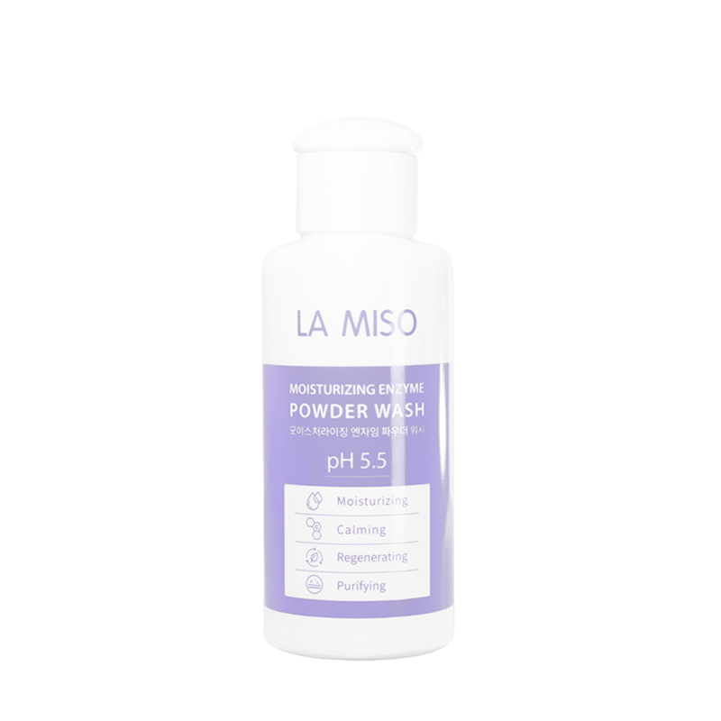 LA MISO Пудра увлажняющая энзимная для умывания pH 5.5 / LA MISO 50 гр К2 - фото 1