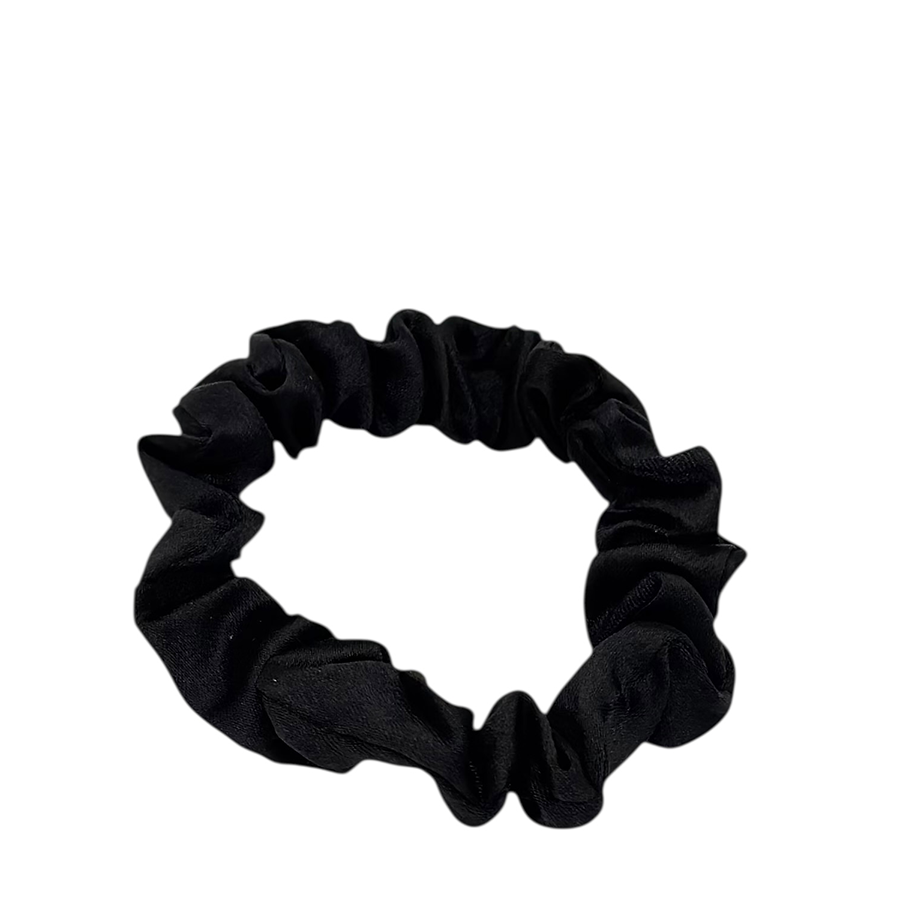 IWOU PROFESSIONAL Резинка для волос Шелк черный 2шт, фото 2