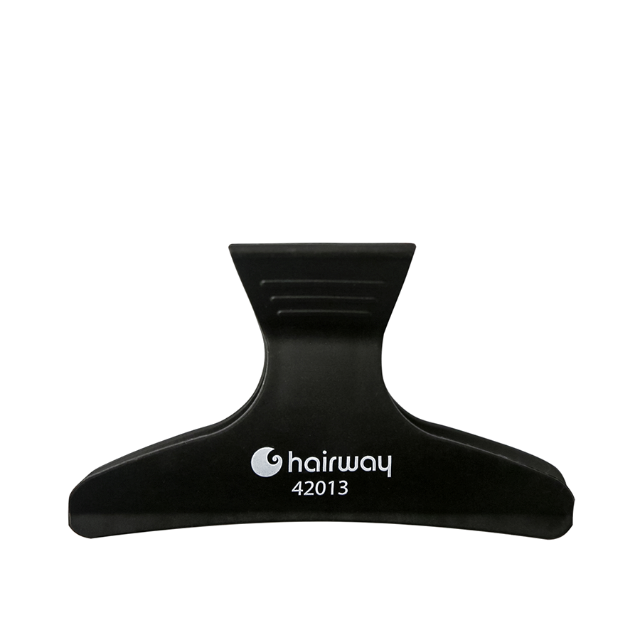 HAIRWAY Зажим бабочка, черный / Hairway 12 шт, фото 2