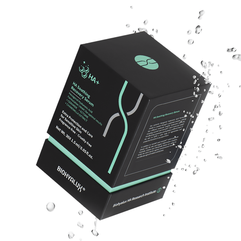 BIOHYALUX Сыворотка успокаивающая восстанавливающая с гиалуроновой кислотой / На Soothing Recovery Serum 30*1,5 мл, фото 4