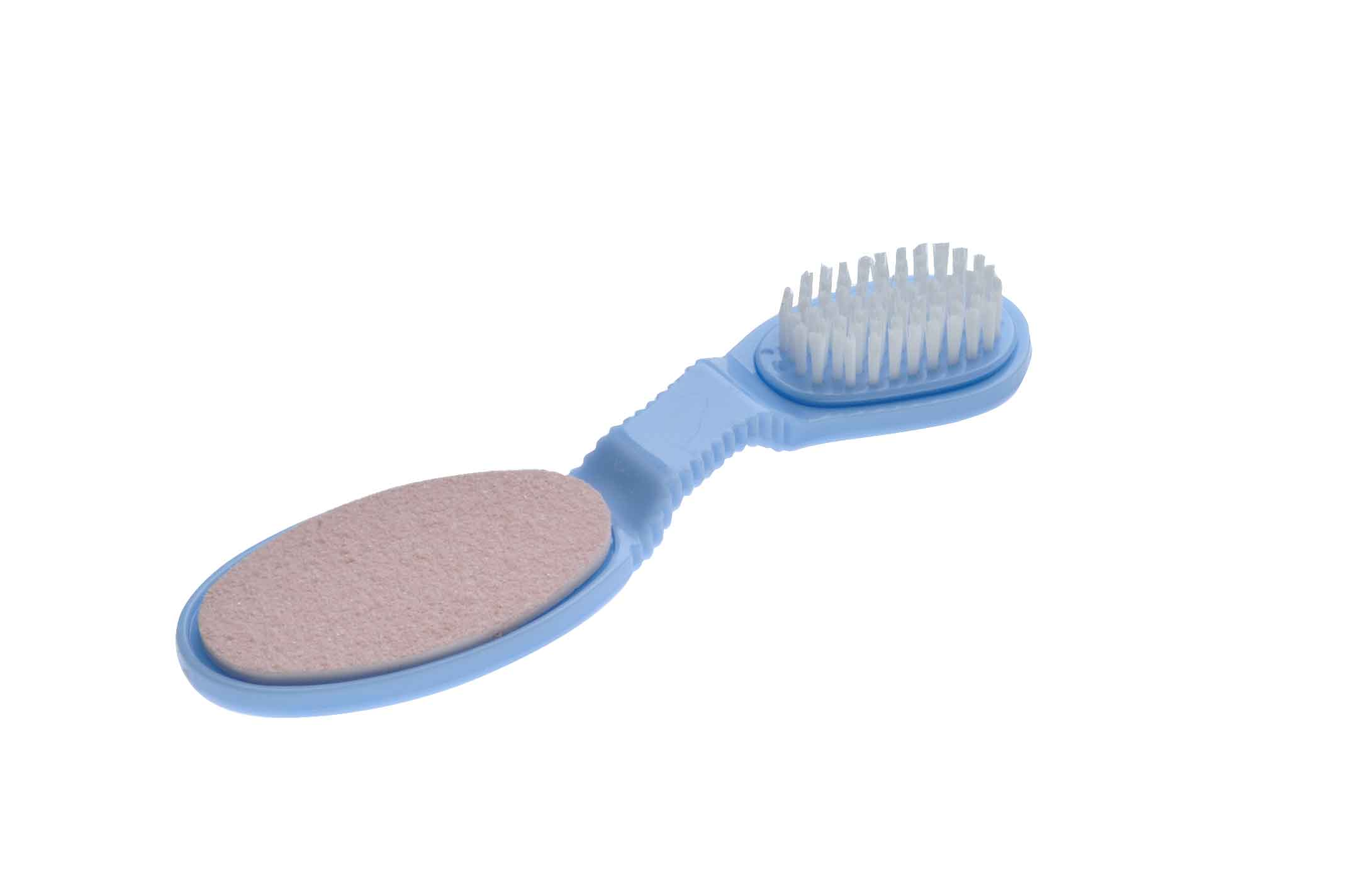 Терка педикюрная кристаллическая+щетка / zo-PA-22, фото 1