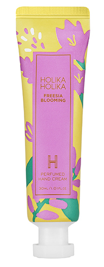 HOLIKA HOLIKA Крем питательный для рук Перфьюм Хэнд Крим, фрезия / Freesia Blooming Perfumed Hand Cream 30 мл