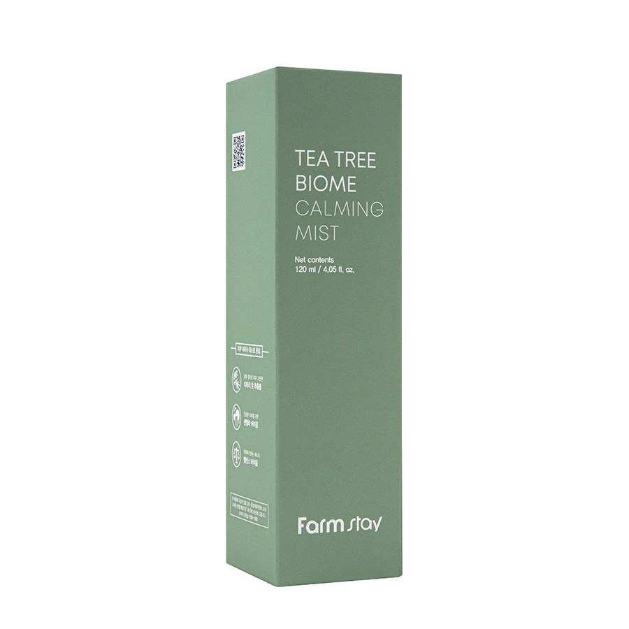 FARMSTAY Мист успокаивающий кожу для лица с чайным деревом / Tea Tree Biome Calming Mist 120 мл, фото 4