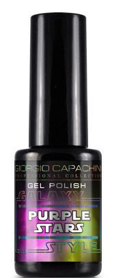 

GIORGIO CAPACHINI 902 гель-лак голографический для ногтей / GALAXY STYLE purple stars 7 мл, Фиолетовые