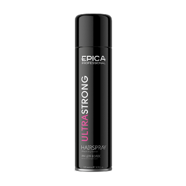 EPICA PROFESSIONAL Лак для волос ультрасильной фиксации / Ultrastrong 500 мл