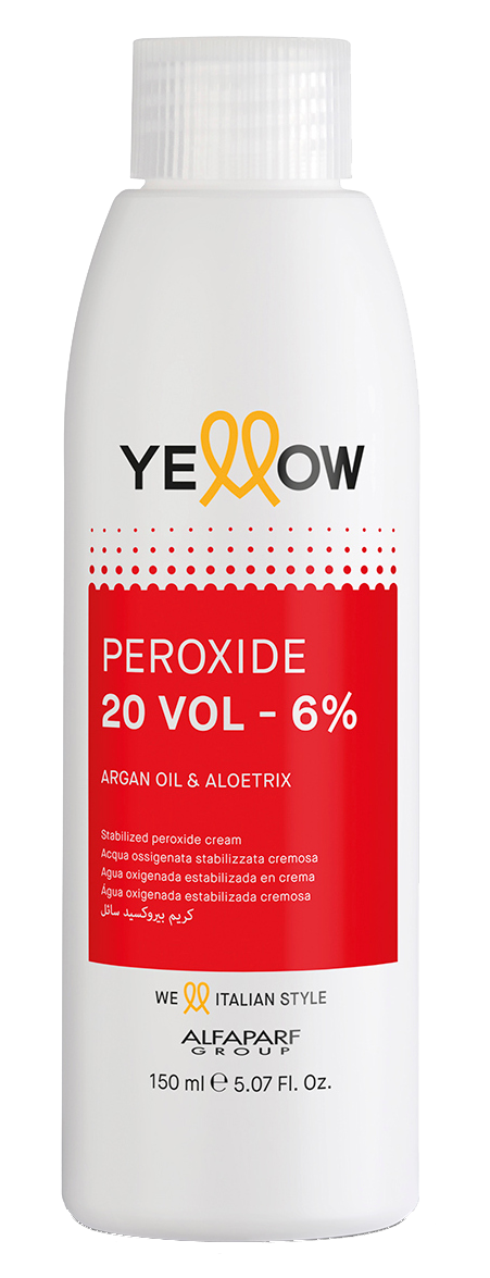 YELLOW Окислитель кремовый 6% (20 vol) / STABILIZED PEROXIDE CREAM 150 мл
