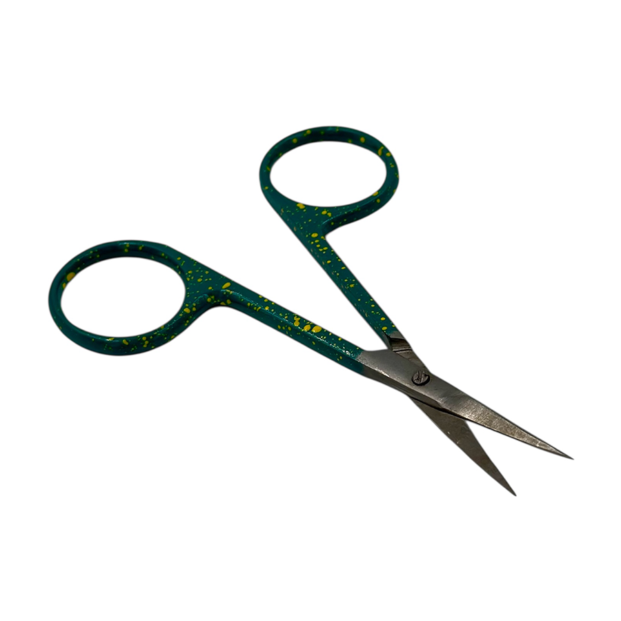 NOELL ART Professional Ножницы для кутикулы зелено-желтые/ Noell ART, фото 3