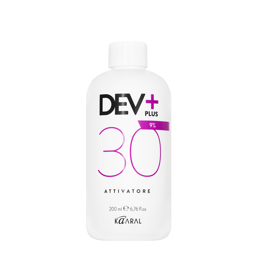 KAARAL Эмульсия осветляющая 9% / 30 volume DEV PLUS 200 мл, фото 1