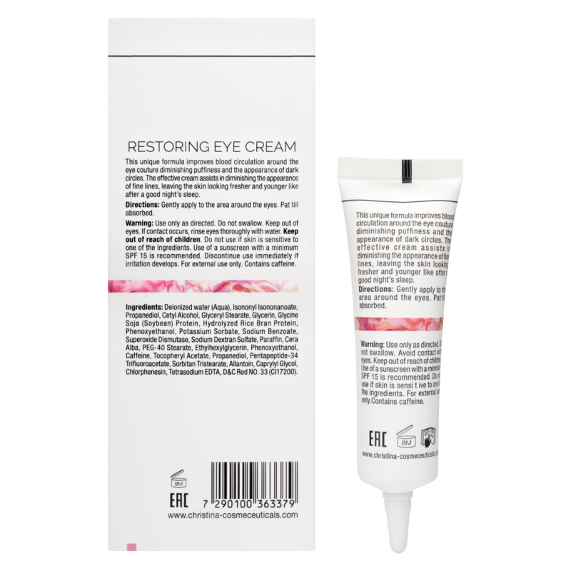 CHRISTINA Крем восстанавливающий для кожи вокруг глаз / Restoring Eye Cream Muse 30 мл, фото 3