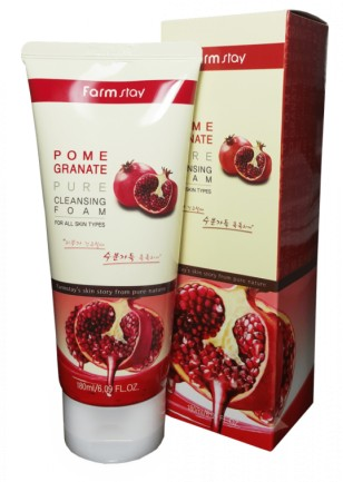 FARMSTAY Пенка очищающая с экстрактом граната 180 мл, фото 2