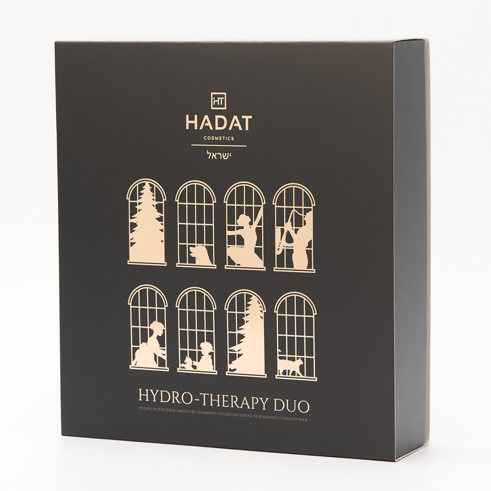 HADAT COSMETICS Набор для волос (шампунь 70 мл + кондиционер 70 мл) Hydro - Therapy Duo, фото 2