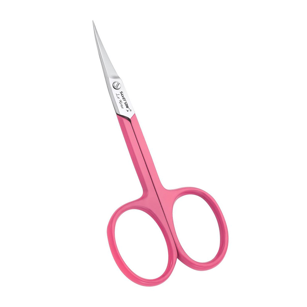 SILVER STAR Ножницы для кутикулы классические, розовое покрытие / Le Rose ножницы для кутикулы профессиональные