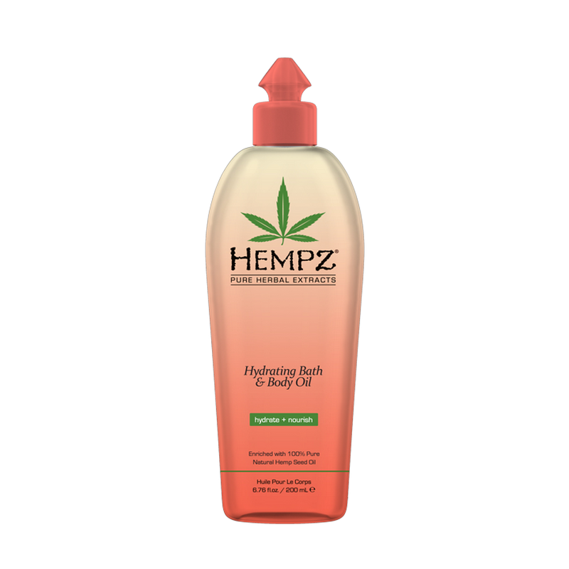 HEMPZ Масло увлажняющее для ванны и тела / Hydrating Bath & Body Oil 200 мл