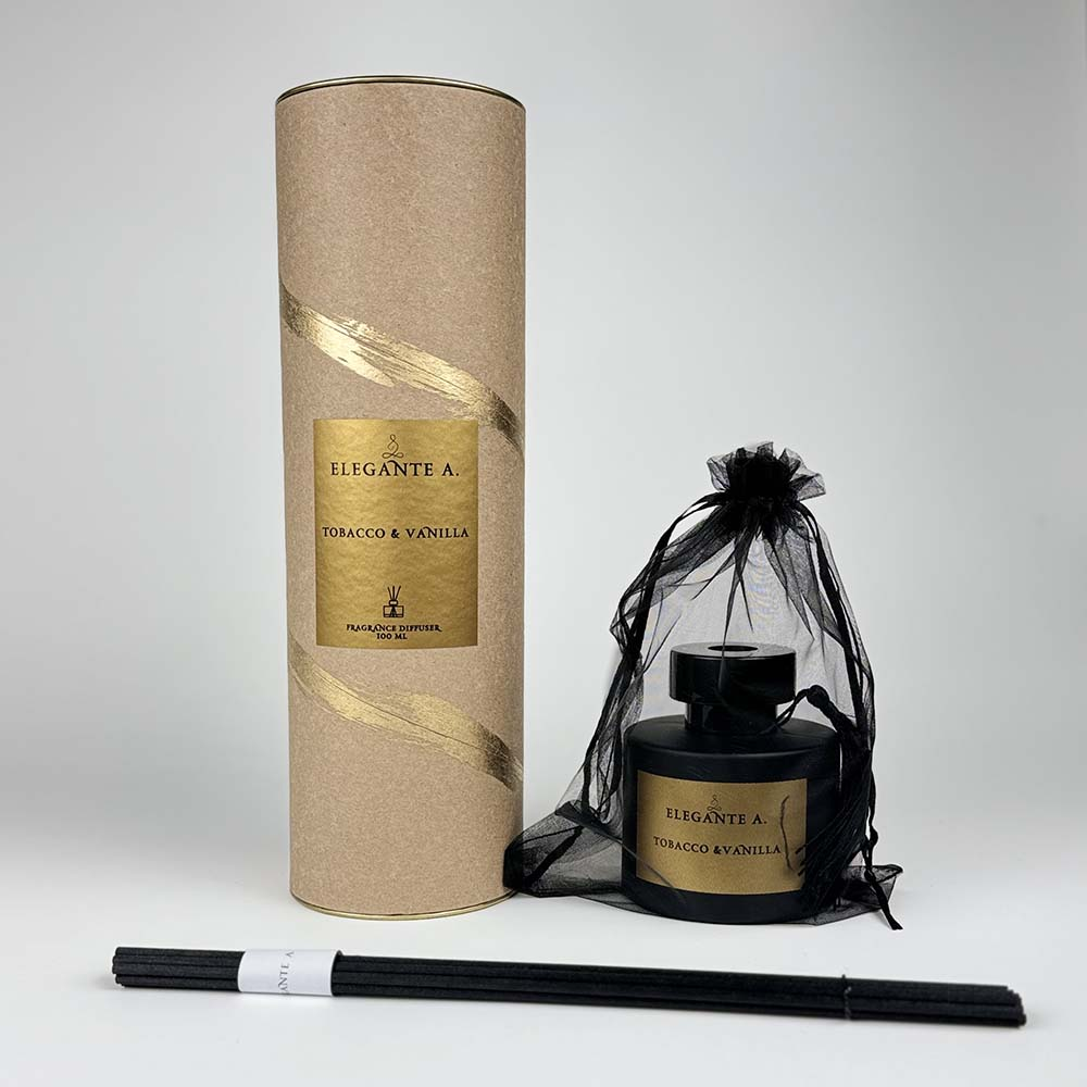 ELEGANTE A. Диффузор для ароматизации помещений, Табак и Ваниль / ELEGANTE A Tobacco & Vanilla 100 мл, фото 3