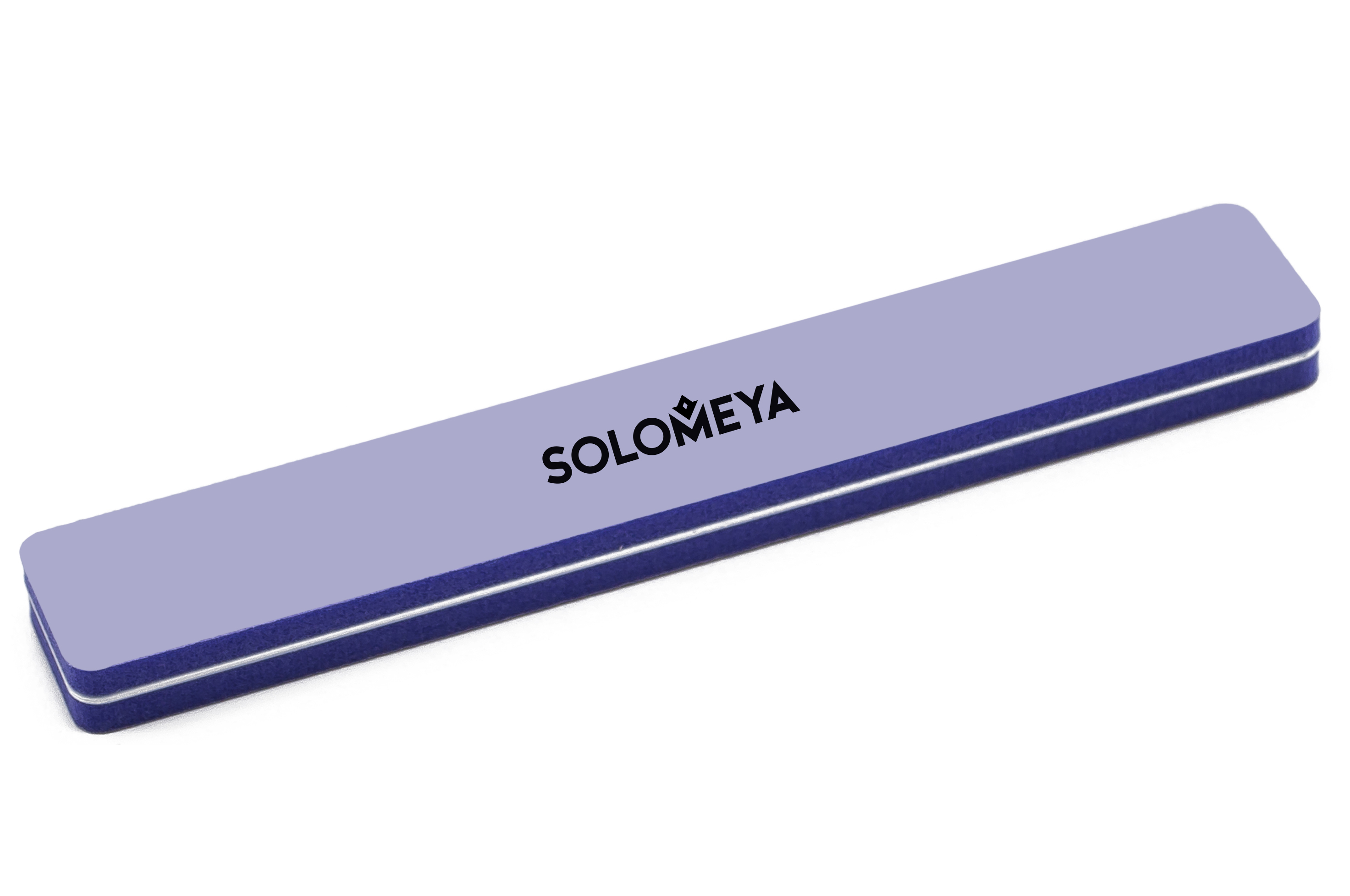 SOLOMEYA Буффер-шлифовщик 80/80, фиолетовый / Square Sanding Sponge Violet