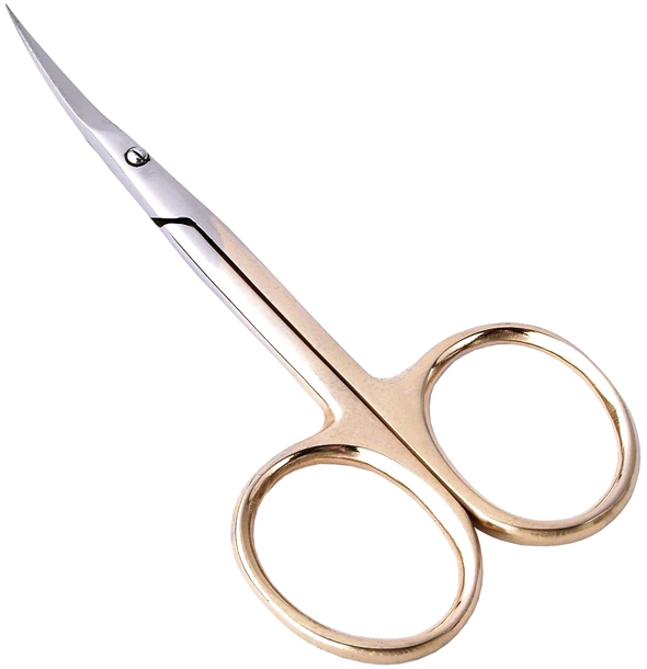 

SILVER STAR Ножницы для кутикулы, полузолотое покрытие / ECONOM