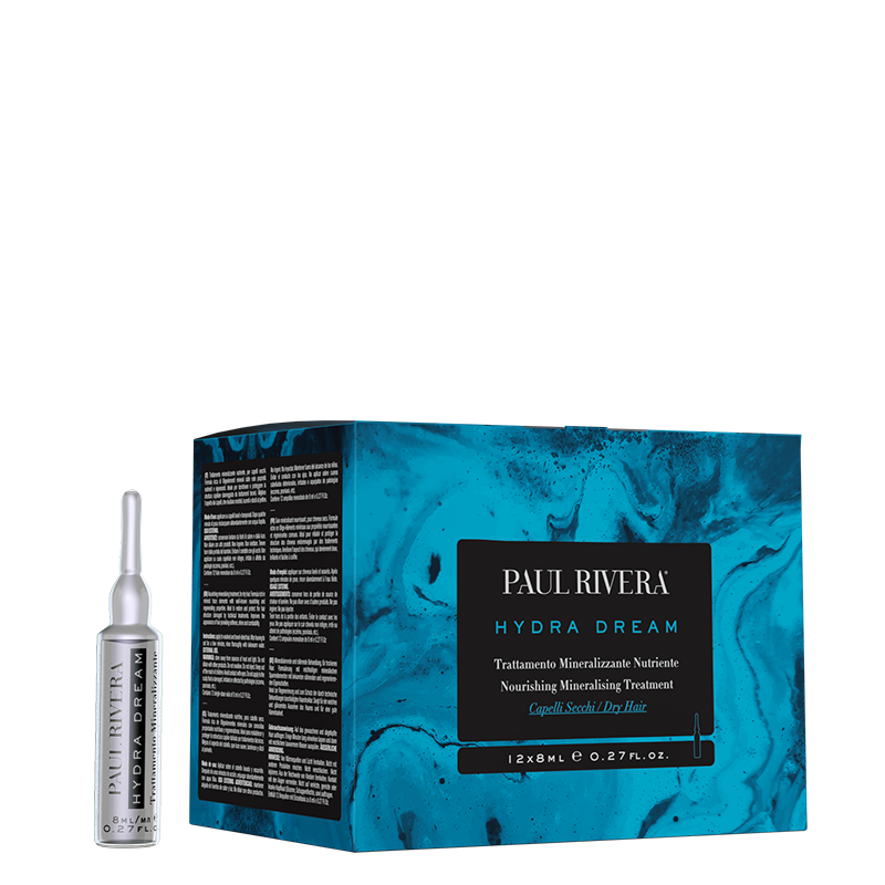 PAUL RIVERA Ампулы для лечения и восстановления сухих и поврежденных волос / Hydra Dream Mineralising Treatment 12 х 8 мл
