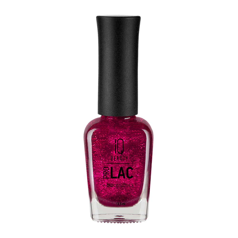 

IQ BEAUTY 055 лак для ногтей укрепляющий с биокерамикой / Nail polish PROLAC + bioceramics 12.5 мл, Розовые