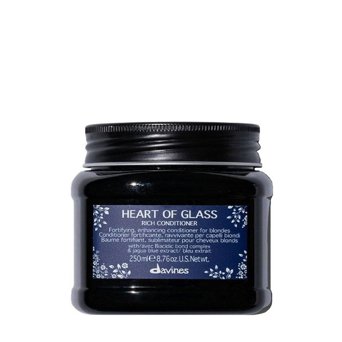 DAVINES SPA Кондиционер питательный для защиты и сияния блонд / Rich Conditioner Heart Of Glass 250 мл
