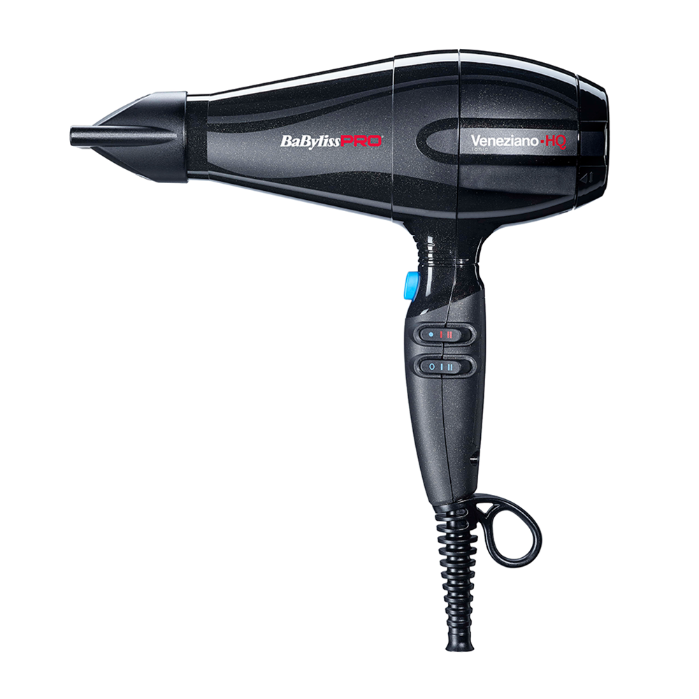 BABYLISS PRO Фен BaByliss Pro Veneziano HQ, ионизация, 2 насадки 2200 Вт, фото 1