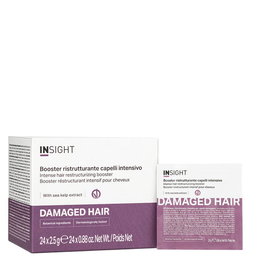 INSIGHT Бустер для восстановления поврежденных волос / DAMAGED HAIR 24*2,5 гр, фото 3