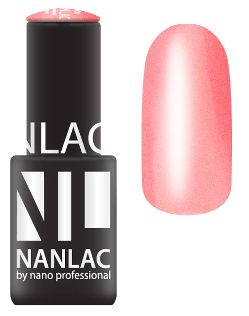

NANO PROFESSIONAL 2090 гель-лак для ногтей, кораллы Ангильи / NANLAC 6 мл, Розовые