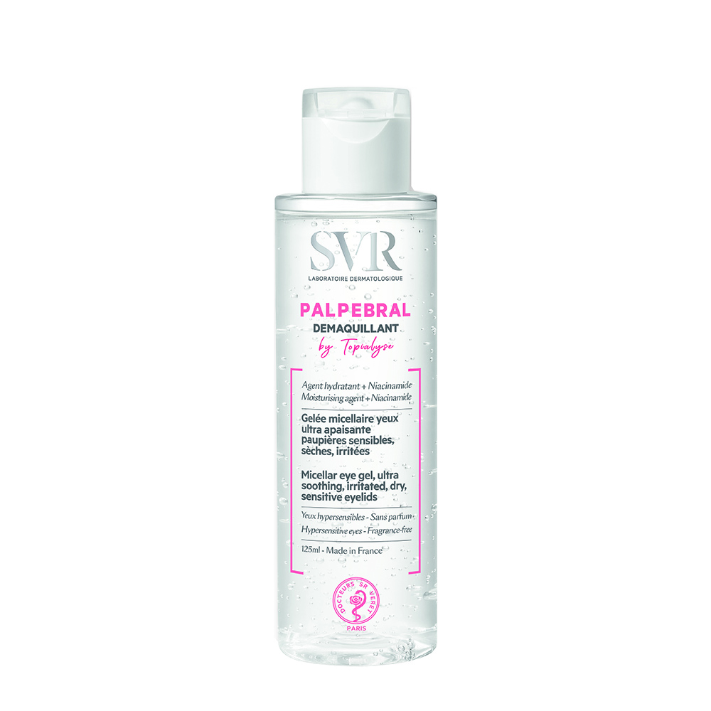 SVR Набор подарочный для лица (крем для век 15 мл + мцеллярное желе 125 мл) Topialyse Palpebral, фото 2