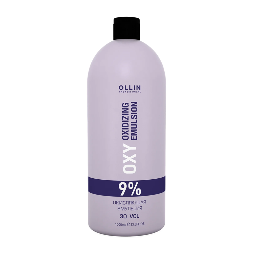 OLLIN PROFESSIONAL Эмульсия окисляющая 9% (30vol) / Oxidizing Emulsion OLLIN performance OXY 1000 мл
