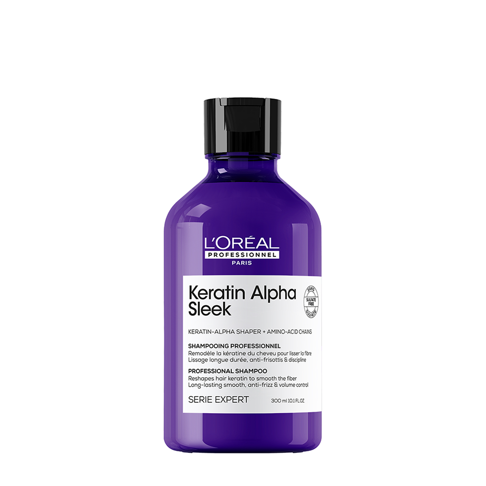 L'OREAL PROFESSIONNEL Шампунь профессиональный Кератин Альфа Слик / Keratin Alpha Sleek 300 мл, фото 1