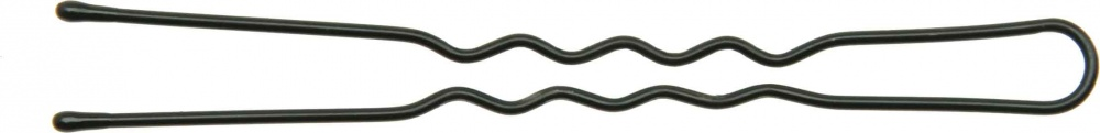 DEWAL BEAUTY Шпильки черные, волна 60 мм, 24 шт/уп шпильки черные dewal beauty