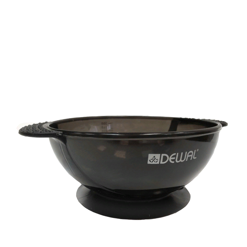 DEWAL PROFESSIONAL Чаша для краски с двумя ручками, с прорезиненной вставкой (черная) 300 мл, фото 2