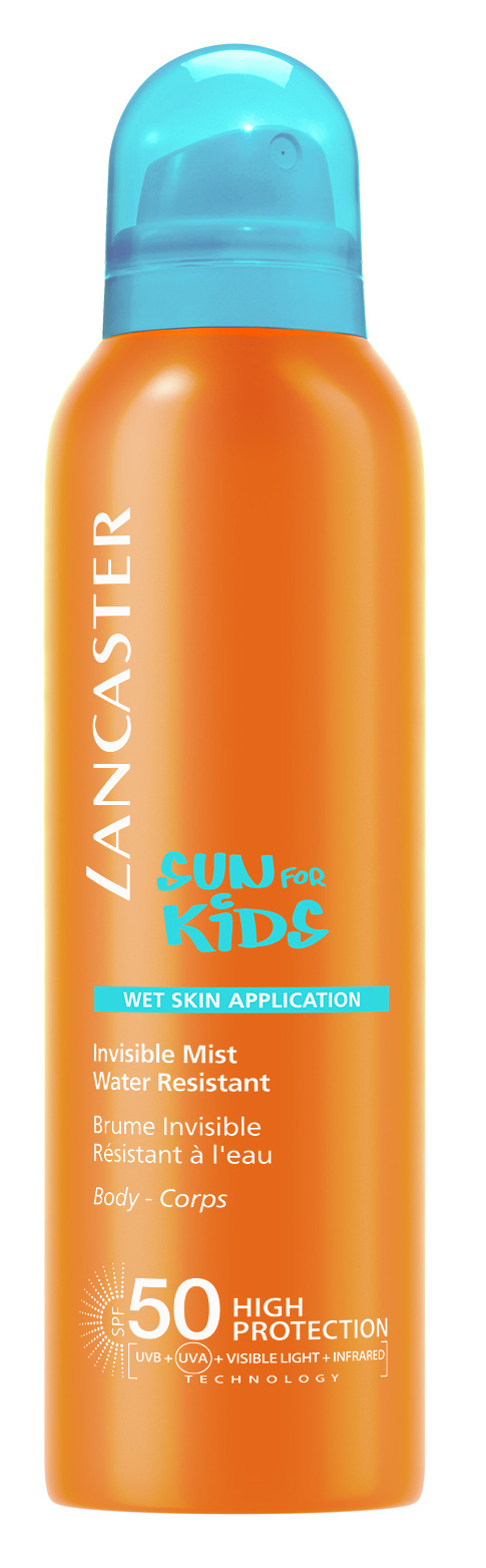 LANCASTER Спрей солнцезащитный водостойкий с возможным нанесением на влажную кожу для детей / Sun Kids 200 мл