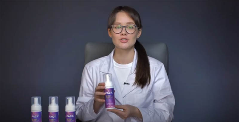 ART&FACT Пенка для лица с комплексом AHA-кислот и с BHA кислотой - AHA / Complex+BHA Acid/Salicylic acid 150 мл, фото 3