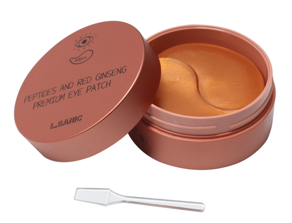 L.SANIC Патчи гидрогелевые с пептидами и экстрактом красного женьшеня для области вокруг глаз 60 шт, фото 3