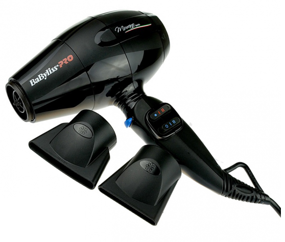 BABYLISS PRO Фен Bab Murano Ionic 2000W BAB6160INRE, фото 2