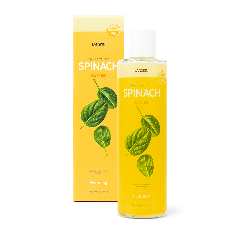 LANSKIN Тонер поросужающий с экстрактом шпината / LanSkin 250 мл, фото 3
