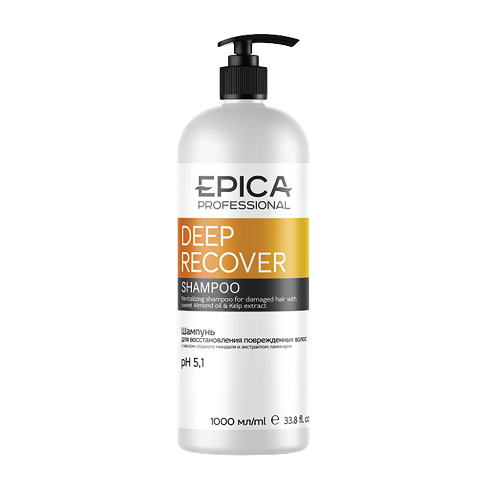 EPICA PROFESSIONAL Шампунь для восстановления повреждённых волос / Deep Recover 1000 мл