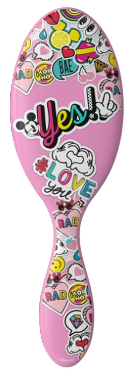 WET BRUSH Расческа для спутанных волос Мир Любовь Мики Маус / DISNEY CLASSICS-PEACE LOVE MICKEY, фото 2