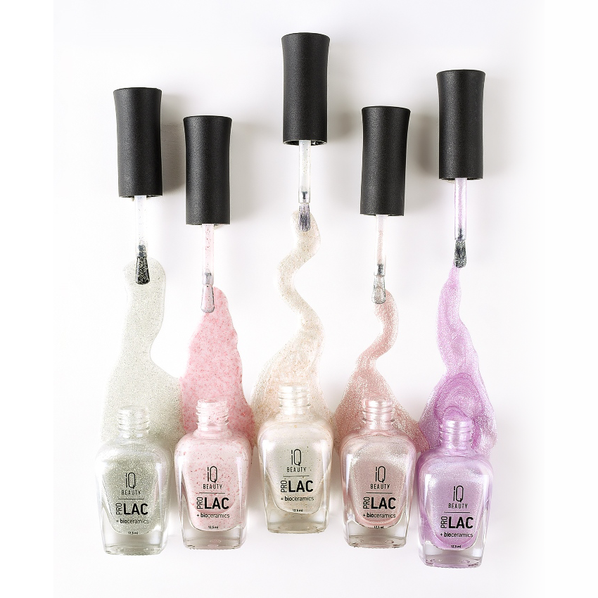 IQ BEAUTY 108 лак для ногтей укрепляющий с биокерамикой / Nail Polish PROLAC+bioceramics 12,5 мл, фото 7