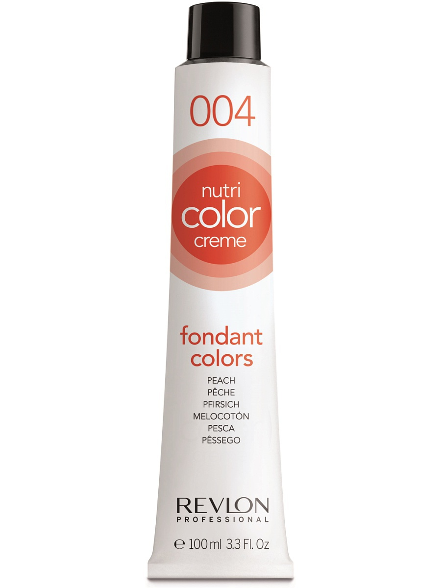 REVLON PROFESSIONAL 004 краска 3 в 1 для волос, персик / NUTRI COLOR CREME 100 мл, фото 1