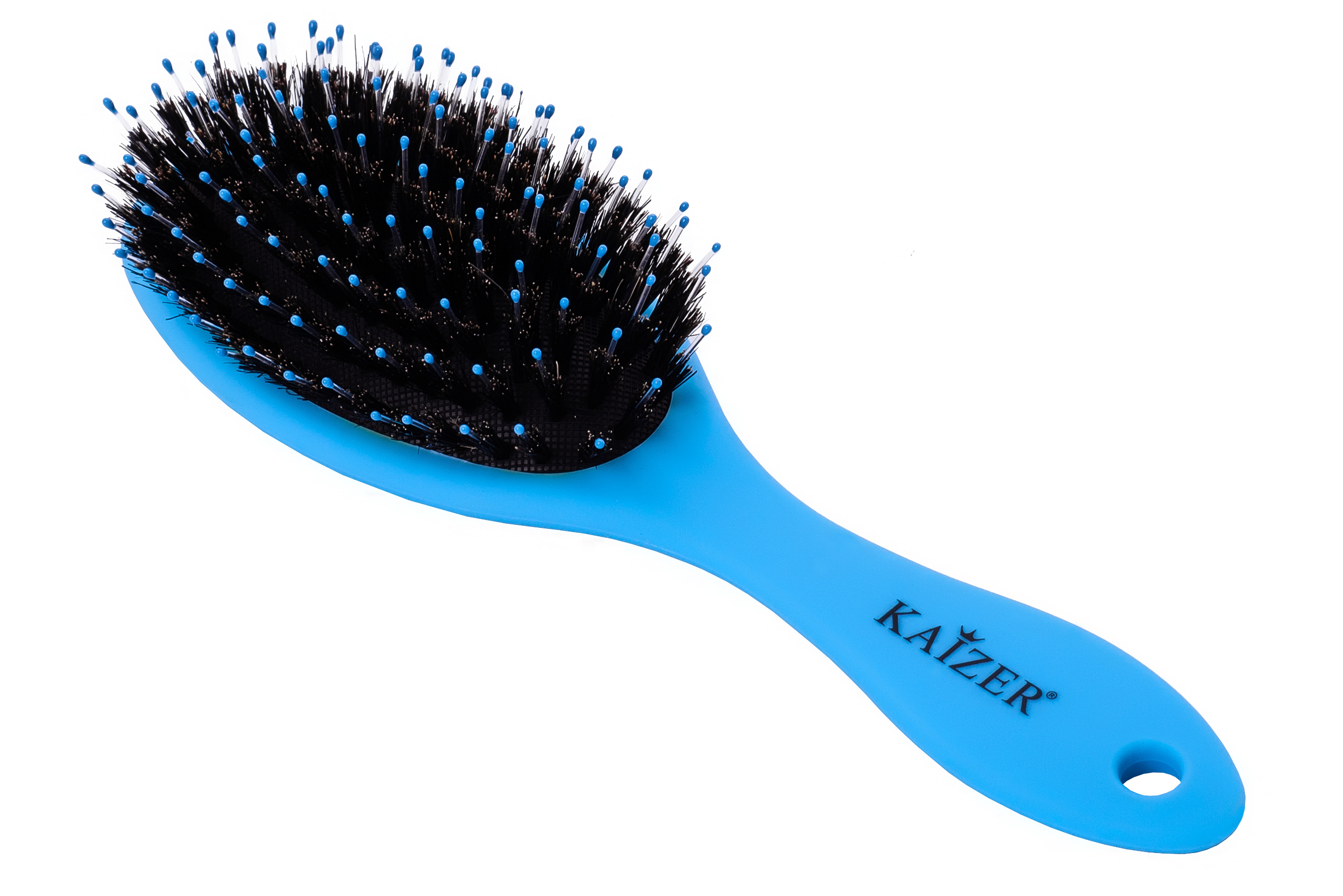 KAIZER Расческа массажная с натуральной щетиной, фото 3