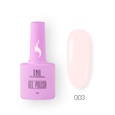 TNL PROFESSIONAL 003 гель-лак для ногтей 8 чувств, нежно-розовый / TNL 10 мл
